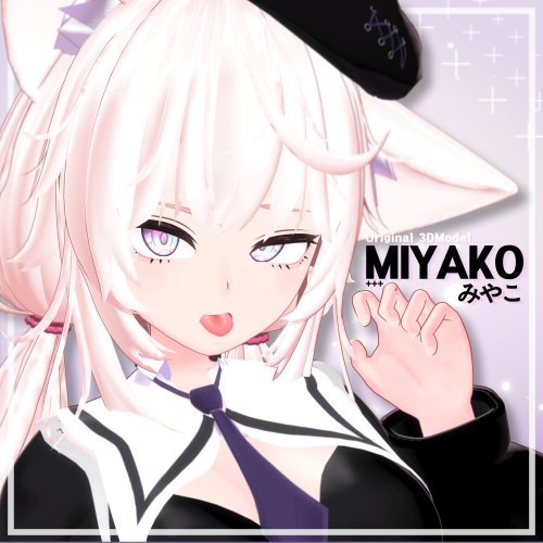オリジナル3Dモデル「みやこ Miyako」