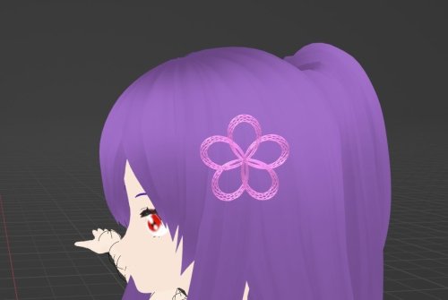 Braided Sakura Hair Clip