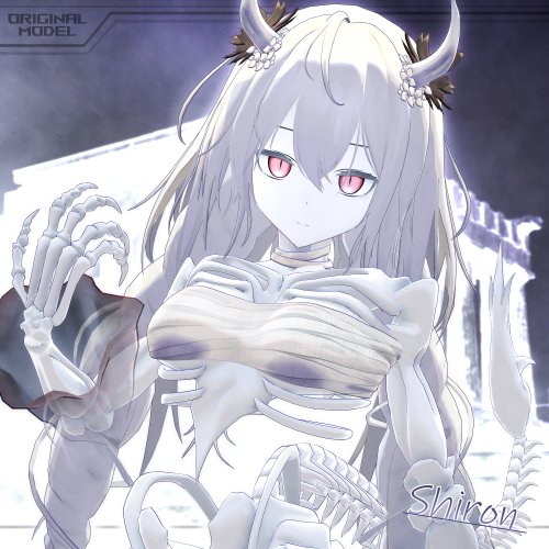オリジナル3Dモデル「シロン-Shiron-」