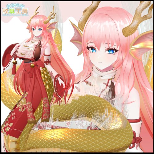 オリジナル3Dモデル【恋華 -Renge-】