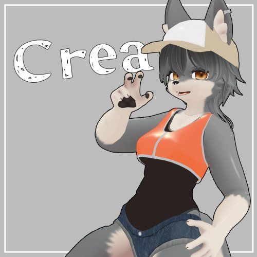 VRchat向けオリジナルアバター「Crea(クレア)」