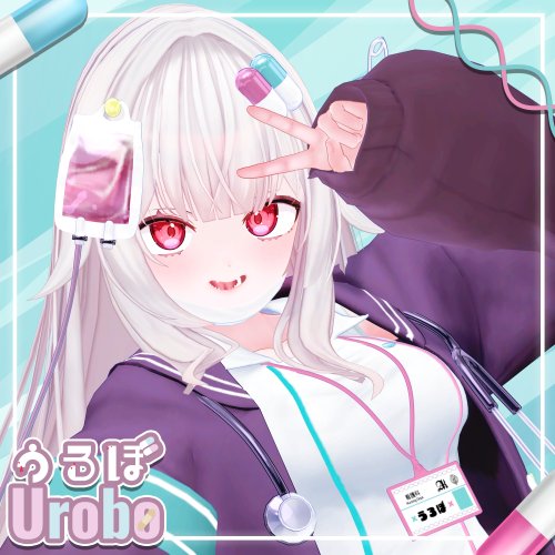 ヘビっ娘オリジナル3Dモデル「うろぼ -urobo-」#urobo_3D