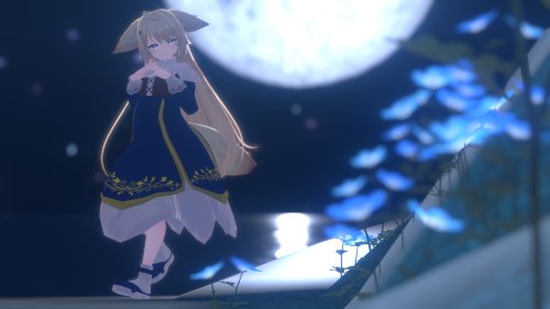 ルナール用衣装　クラリテ・ブルー